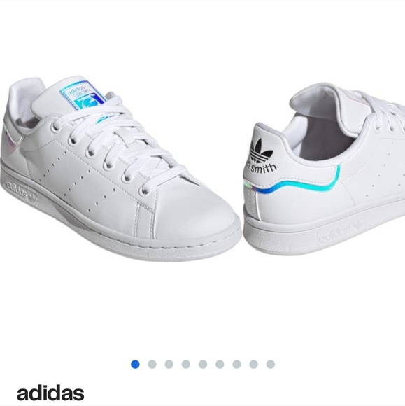 Adidas Stan Smith Holographic Shoes Hologram Shoes Adidas Stan Smith J  White Hologram Iridescent